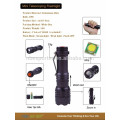 2015 venda quente XPE Bulbo Telescópio zoom mini lanterna led